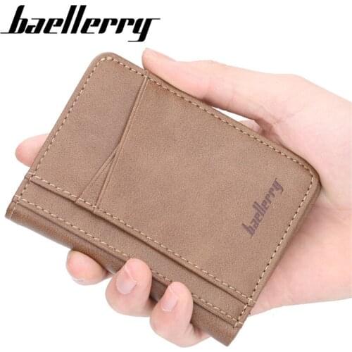 Vintage Men Wallet Slim Short Card Bag Mens Wallet Multifunction Credit Card ID Card Holder Business Male Purse Coin Purses