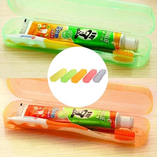 1PC Travel Portable Health Tooth Brushes Protector Toothbrush Case Hiking Camping Storage Box Waterproof Toothpaste Organizer
