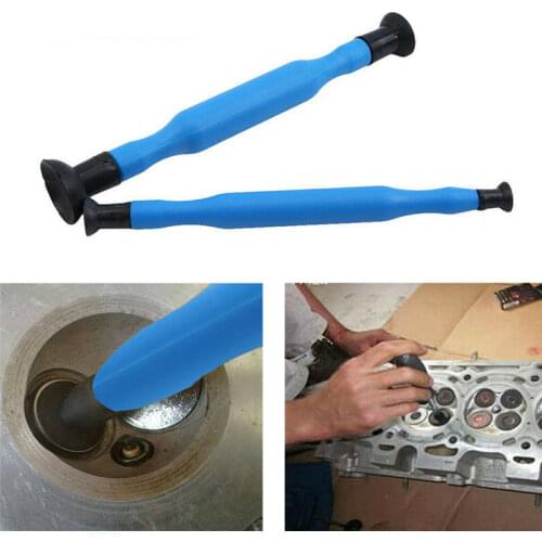 2Pcs Manual Valve Lapping Grinding Sticks Valve Lapper Tool With Suction Cups Kit