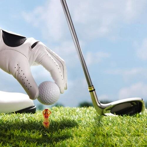 6 Pcs Plastic Golf Tees Bikini Women Sexy Body Golf Ball Nails Golf Supplies 3 inch Golf Accessories For Golfer Professional