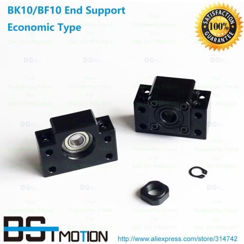 Free Shipping for BSTMOTION Nice Working Performance Economic Type BK10 BF10 End Support Block with Deep Groove Ball Bearing