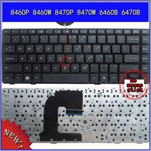 Laptop Keyboard For HP 8460P 8460W 8470P 8470W 6460B 6470B Notebook Replace Keyboard