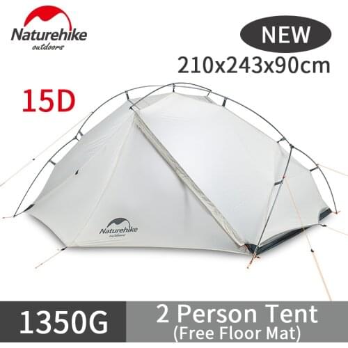 Naturehike VIK Series Outdoor Camping Tent Nature Hike 2 Persons Ultralight Tourism Tenda For Traveling Hiking Climbing