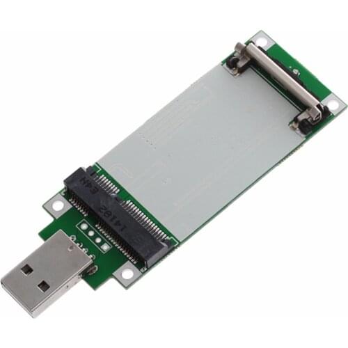 Mini PCI-e Wireless WWAN to USB Adapter Card With Slot SIM Card for HUAWEI ZTE