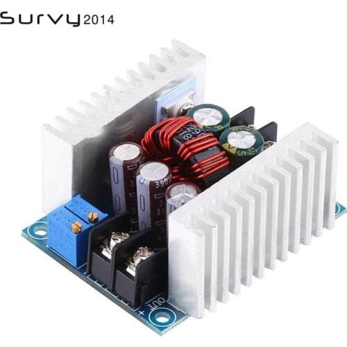 300W 20A DC Buck Converter Step Down Module Constant Current LED Driver Power Voltage Board Heat Sink Short Circuit Protection