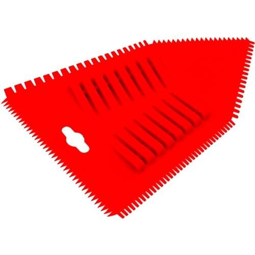 Professional Wood Graining Painting Scraper DIY Wall Decor Tool Home Improvement Red