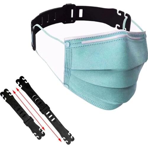 4PC Adjustable Mask Extension Bandage Mask Hook Ear Rope Unisex Mask Extension Belt Relieves Ear Pain Prevention Mask Lanyard U3