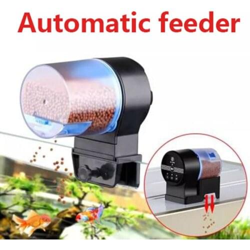 Sunsun Automatic Feeder Aquarium Goldfish Smart Timing Auto Fish Feeder Timer Food Feeding 8/12/24 hours Timer Feeding
