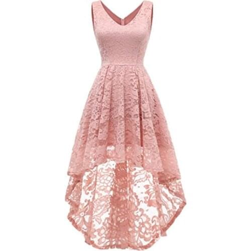 Scoop Mint Green Lace Homecoming Dresses Hi-Lo Evening Gowns Sleeveless Robe De Soiree