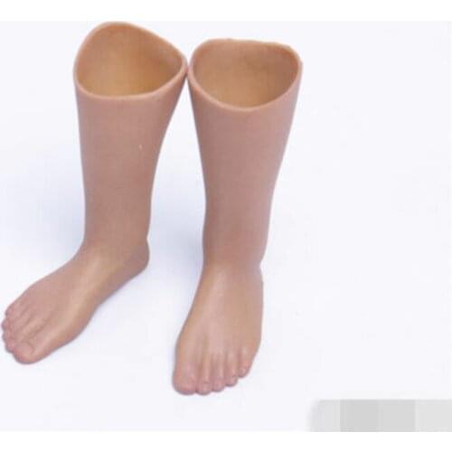 1/6 Scale Model Accessory Lower Leg Feet Parts Type Replacement for Male Action Figure Body In Stock