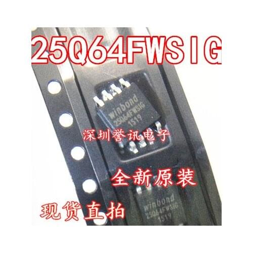 100% New original 1.8V W25Q64FWSIG 25Q64 W25Q64
