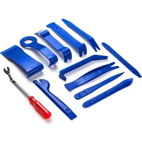 12 Pcs Protable Car Radio Panel Door Clip Trim Dash Audio Removing Installer Repair Tool Kit High Quality Car Removal Tools