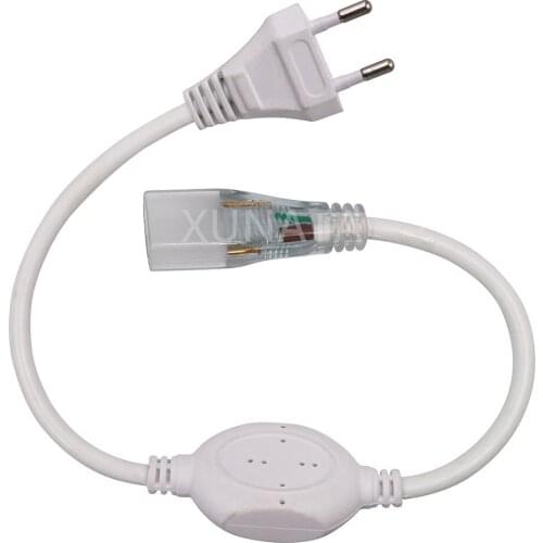 220V 110V Power Supply for 8x16mm Neon Light Single Color Neon Rope Transformer Driver EU US Plug Adapter Accessory