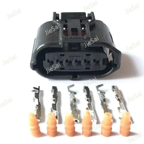 6 Pin 12303 6189-1083 Sumitomo Auto Accelerator Pedal Sensor Female Male Connector For Toyota Subaru