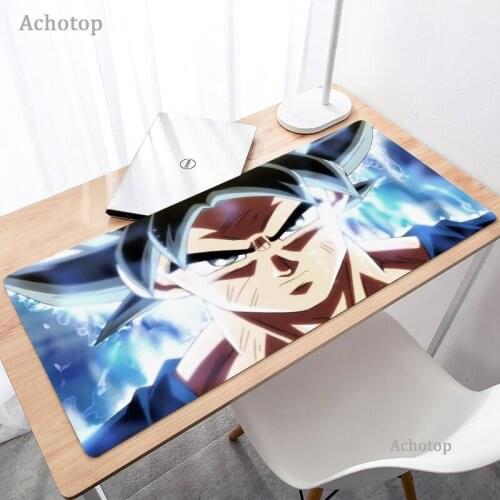 Goku Large Mouse Mat Anime Mouse Pad Laptop Notbook Computer Keyboard Gaming Mousepad Gamer Play Mats 800x300mm XXL XL Desk Mat