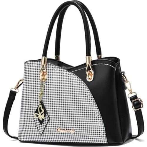 Designer New Women Bag Casual Women Handbags Large Capacity Luxury Shoulder Bag All-Match Color Matching Ladies Messenger Bags