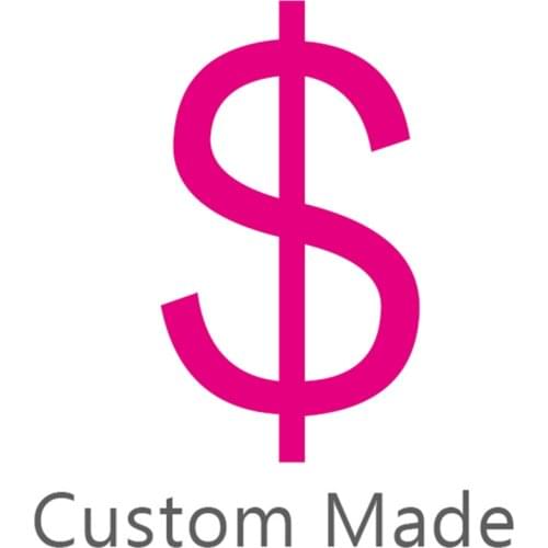 Extra Fee For Custom Made (Different Pattern/Color/Length/shipping etc)
