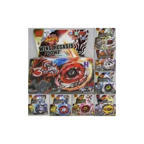 Bayblade 12pcs/lot 31 Style Free Shipping DHL Spinning Top Metal Fight BB 126 Flash Sagittario 230WD+LAUNCHER