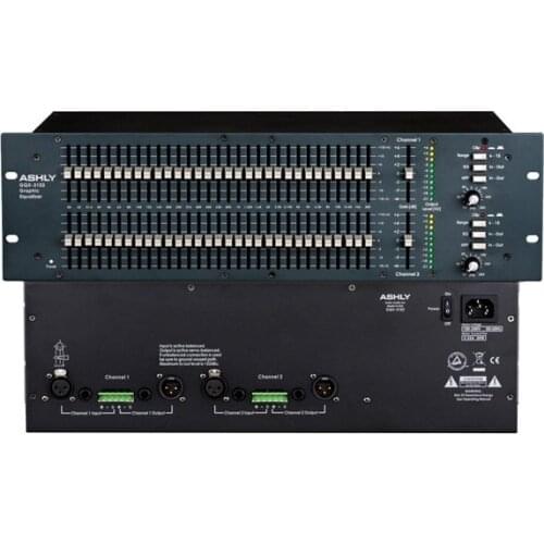 GQX 3102 GQX-3102 STEREO 2 CHANNEL 31 BAND EQUALIZER