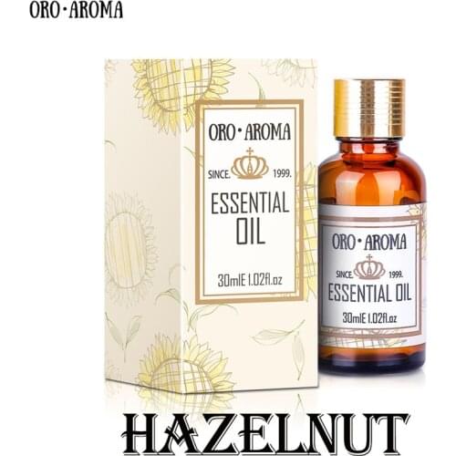 Famous brand oroaroma natural aromatherapy Hazelnut oil Keep skin steady and elastic Promote skin regeneration carrier oil