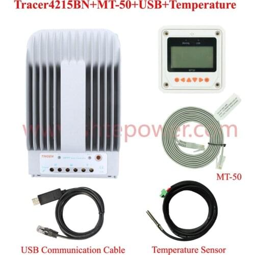 Tracer4215bn solar charge controller ,mppt pv battery charge regulator 12v 24v 40a