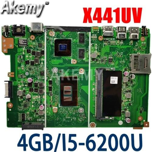 For ASUS X441UV X441UVK X441UR X441URK X441UB mainboard Laptop motherboard w/ GT940M (V2G) 4G / i5-6th gen CPU