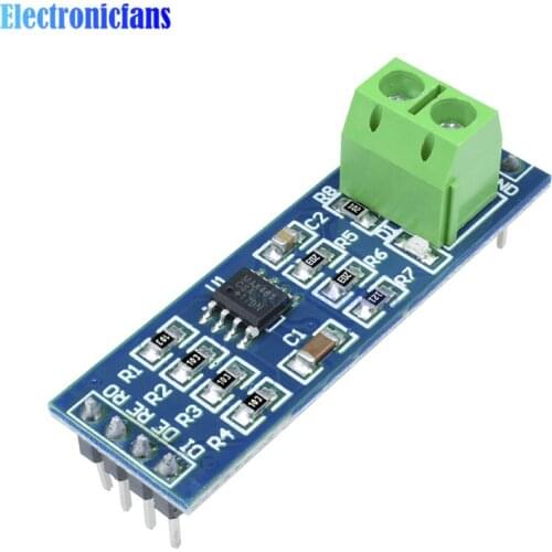 1Pcs TTL To RS485 Module For Arduino Max458 Chip RS485 RS-485 Communication Transceiver 5V 44*14MM