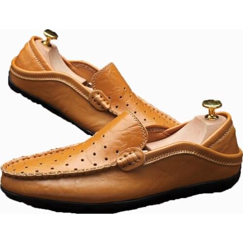 Original Sneakers Leather Beanshoes For Men Loafers Large Size Shoes For Men Casual Shoes For Men Fashion Shoes Plus 48