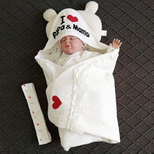 Newborn blanket summer thin baby spring and autumn pure cotton quilt outside baby sleeping bag