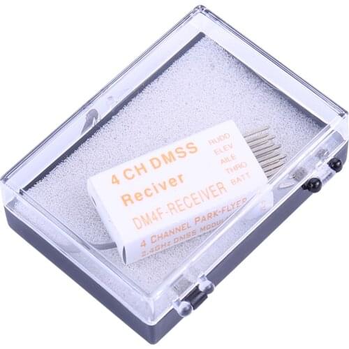 DMSS Receiver 4CH DM4F MICROLITE 4 CHANNAL RX for JR XG6 XG7 XG8 XG11 with return for rc model