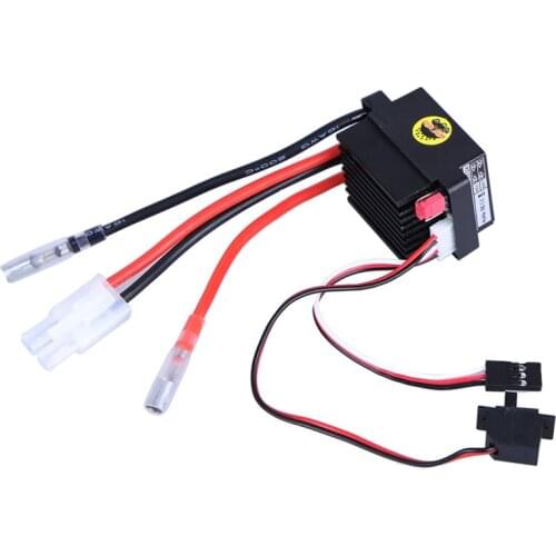 Rc ESC 320A 6-12V Brushed ESC Speed Controller with 2A BEC for RC Boat U6L5
