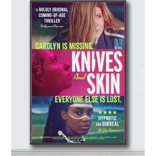 NJ017 Knives and Skin Movie Silk Posters and Prints wall art Art Poster Home Decor
