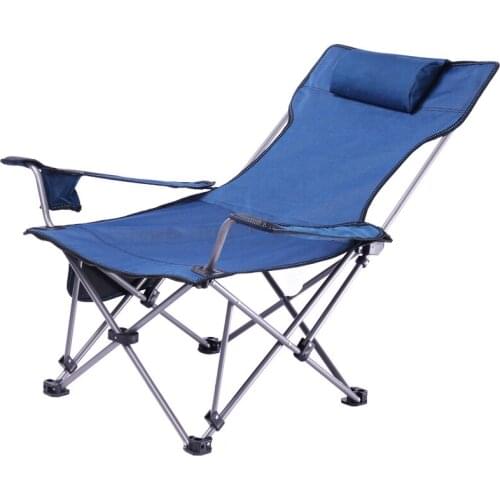 Folding chair fishing equipment chair can lie down multifunctional super portable beach chair canvas stool