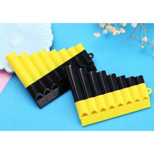 2PCS / Lot Student Panflute Plastic 8 Pipes Mini Panpipes Music instruments Children Kid Toy