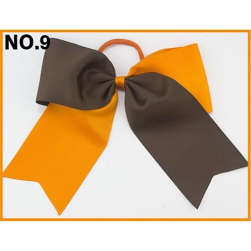 24PCS NEW Handmade Bulk Custom Ponytail Holder Cheer Hair Bow for Cheerleading