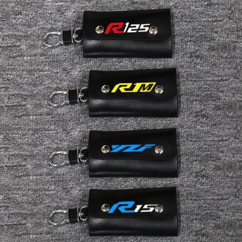 3D Key Holder Chain Collection Keychain for YAMAHA YZFR15 YZFR125 YZFR3 YZFR6 YZF600 YZF1000 YZFR1 R1M Motorcycle Badge Keyring