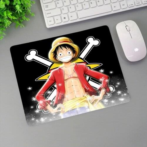 One Piece Gaming Pad Gamer Mouse Pc Keyboard Computer White Board Nier Mats for Mice Small Table Mat Gamers Phone Japanese Style