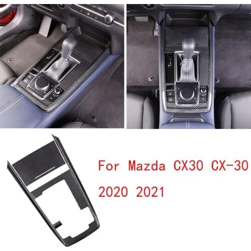 Car Drive Central Gear Panel Control Panel Decal Car Gearbox Interior Modification for Mazda CX30 CX-30 2020 2021