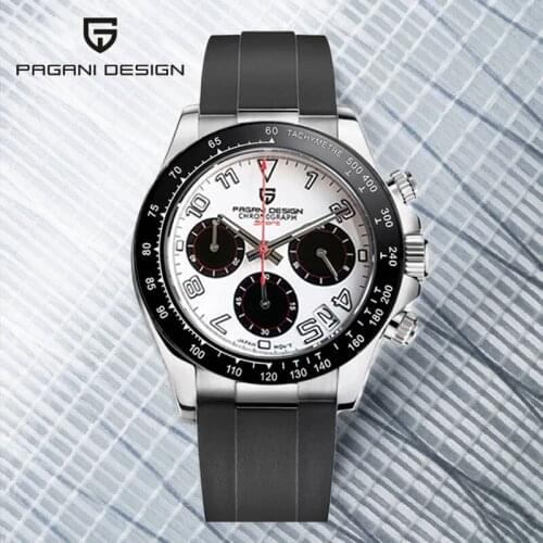 NEW 2021 PAGANI DESIGN Fashion brand mens watches diving 100M sapphire glass Stainless Steel waterproof date Clock Reloj Hombre