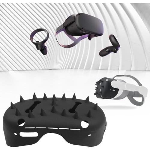 VR Headset Cover Dust-proof Anti-scratch VR Protection Skin Silicone Case Cover For Oculus Quest 2 Cap Protector Accessories