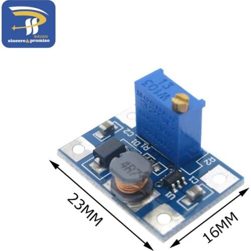 DC-DC 2-24V to 2-28V Step Up Adjustable Power Module Step Up Boost Converter 2A SX1308