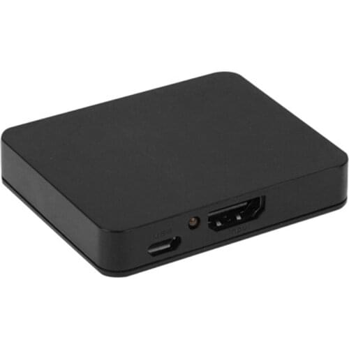 HDMI-compatible Splitter 1x2 HDMI-compatible Switch with Power Supply Adapter 1 In 2 Out Switcher for HDTV 1080P Video DVD