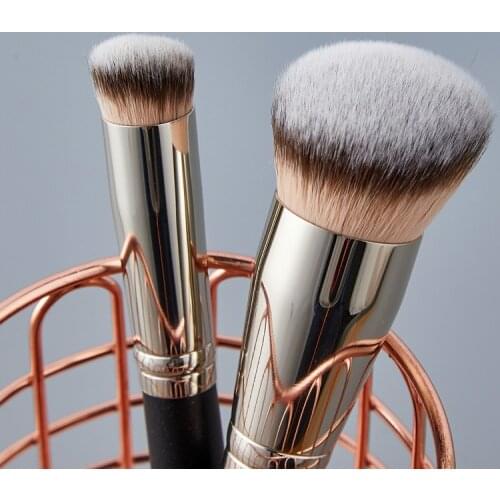 Round Head Foundation Brush Face Concealer Makeup Brush Powder Blusher Cream Cosmetics Blending Beauty Base Make Up Tool