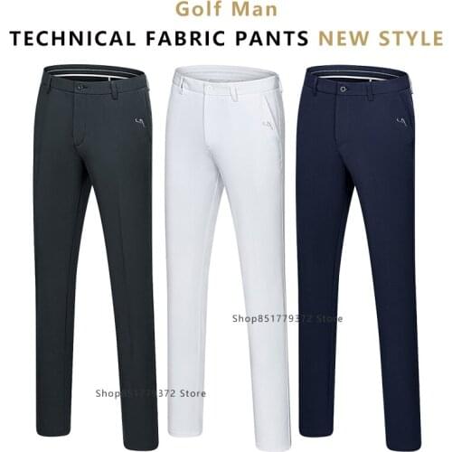 Mens Golf Pants Sport Casual Golf Pants Ventilated Quick Dry Summer