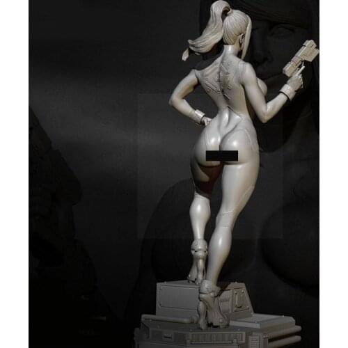 75mm 1/24 Resin model kits figure beauty colorless self-assembled 2745 and P5L7