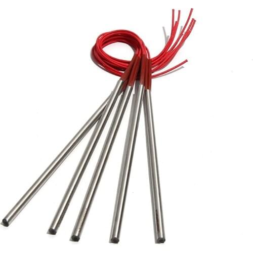 201SUS Cartridge Heater 390W-450W Heating Element Single Ended 6mmx225mm-255mm AC110V/220V/380V Heaters 5pcs/lot