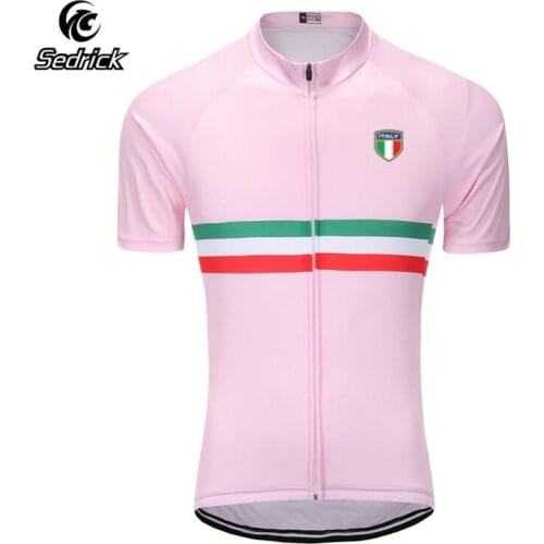 Sedrick New Italy National Symbol Cycling Wear Jersey Mountain Bike Road Bicycle Team Pro Cycle Sports Shirts Ropa De Ciclismo