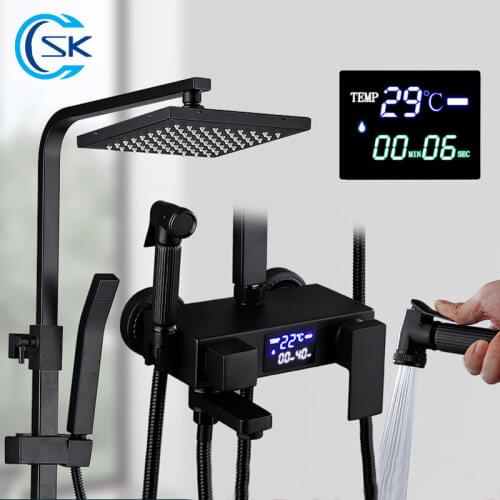 Черные смесители для душа Oein China At AliExpress