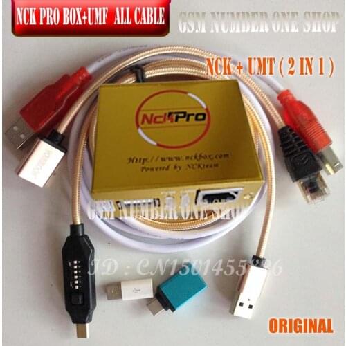 Original Newest NCK Pro Box / NCK PRO 2 box (support NCK+ UMT 2 in 1)new update For Huawei + UMF all in one boot cables
