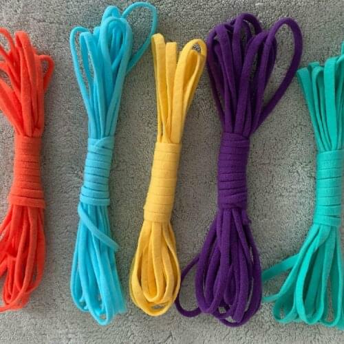 100 M Factory Direct Color Mask Rope 5mm Spandex Elastic Bands Ruber